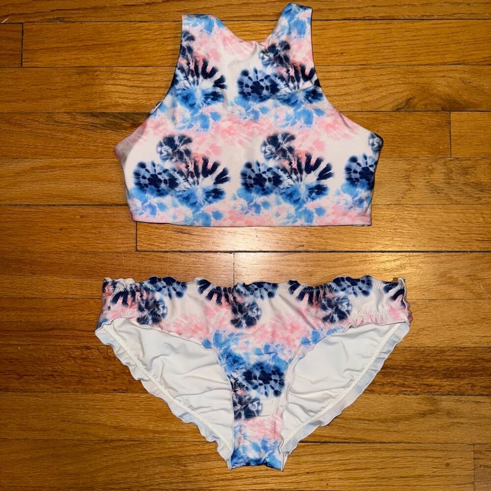 Tie-dye Bikini Set